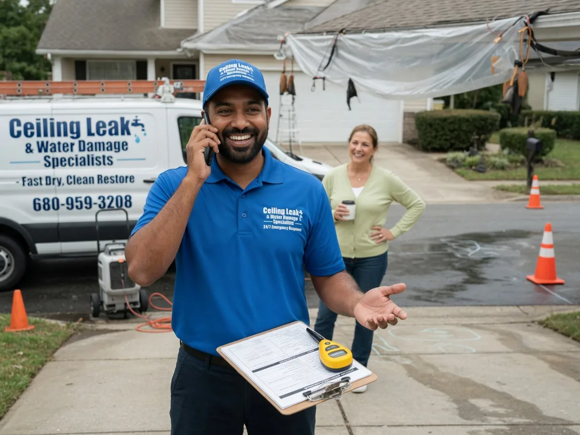 Ceiling Leak Cleanup Mauricetown, NJ FAQs